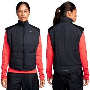 Nike Therma-FIT Swift Running Vest in Black FB7537-010 NWT Size XXS